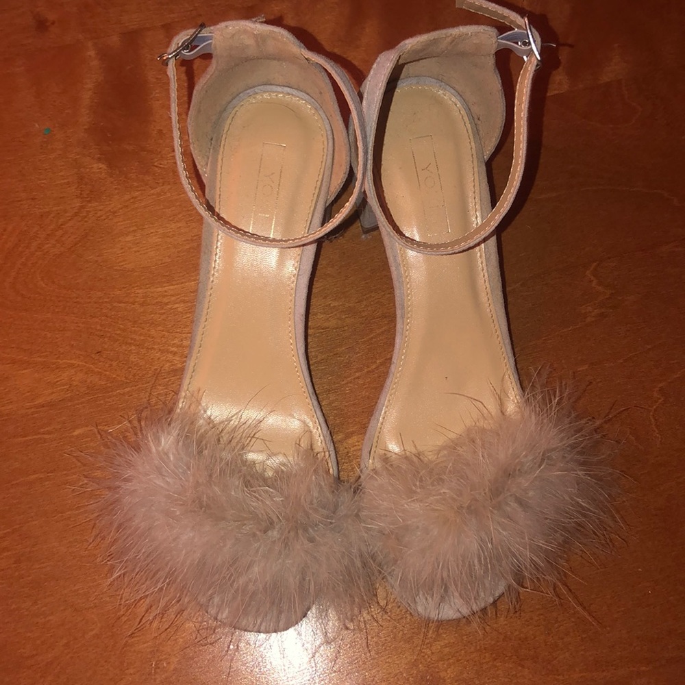 Fuzzy heels